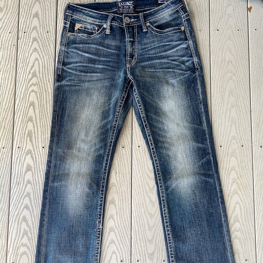 *SOLD*Mens Buckle Salvage Mayhem Regular Bootcut